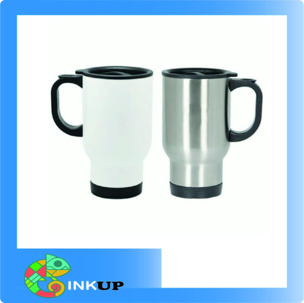 TERMO CARRO BORDE Y TAPA NEGRA FONDO COLOR